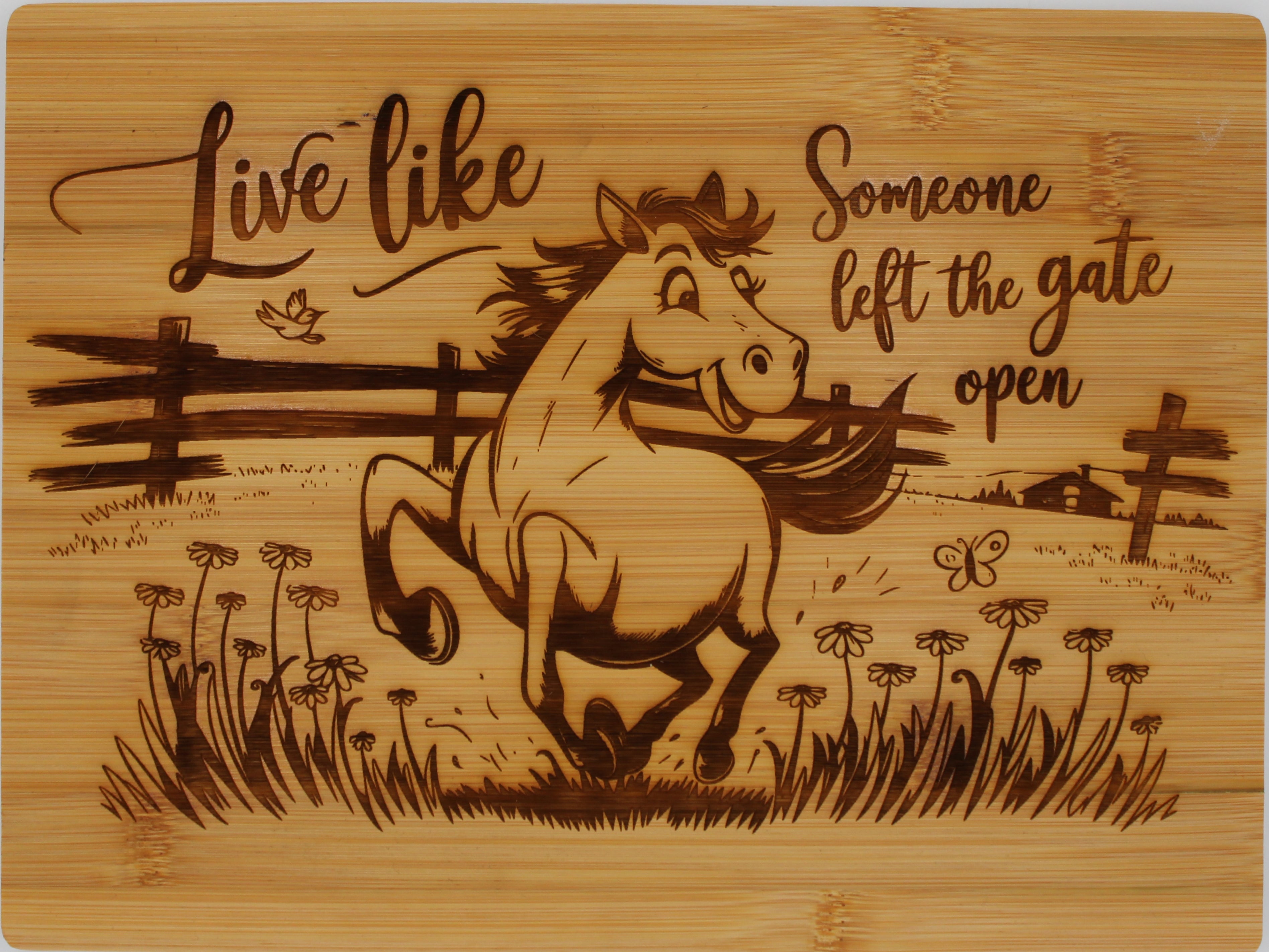 Live Like Someone Left The Gate Open