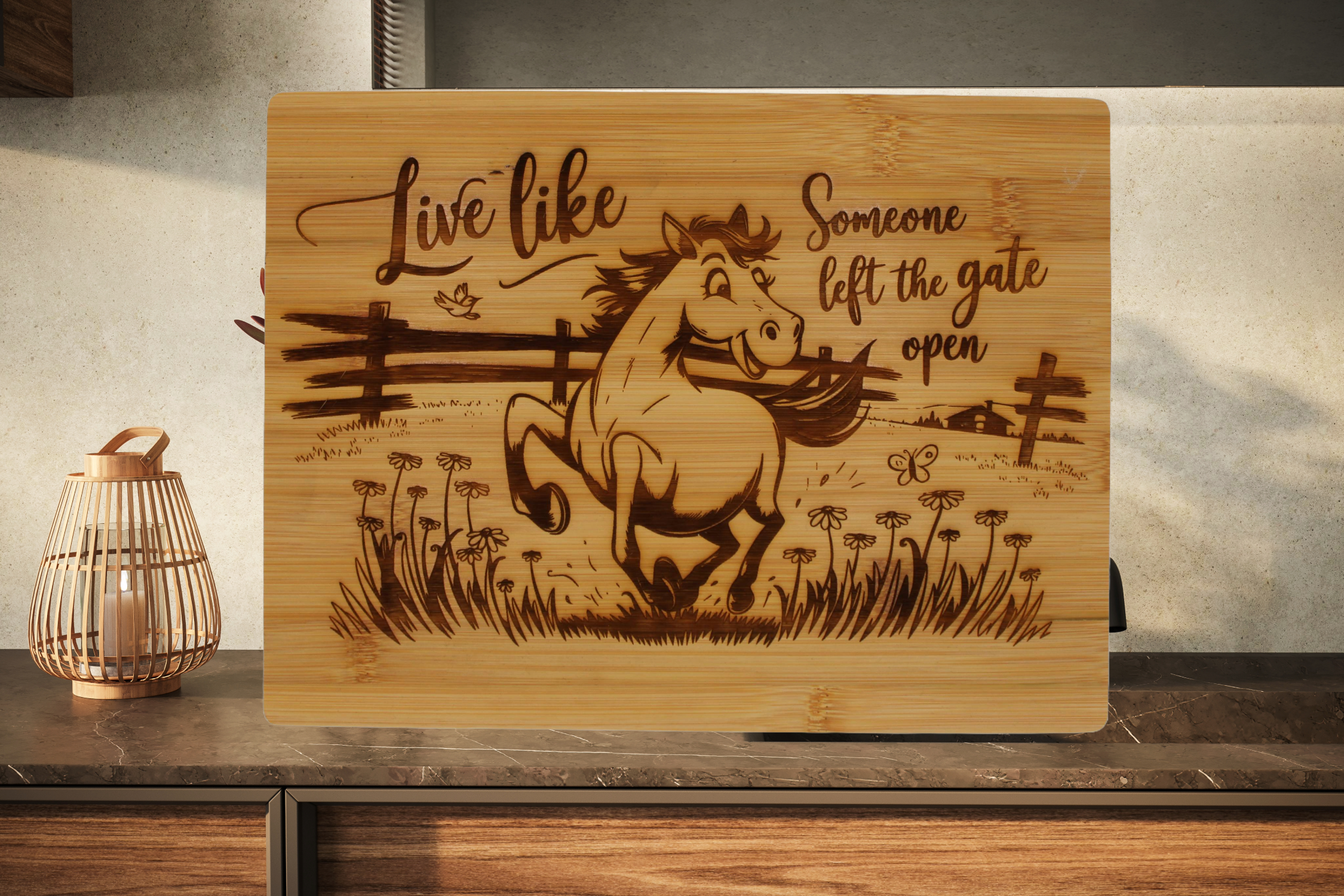 Live Like Someone Left The Gate Open